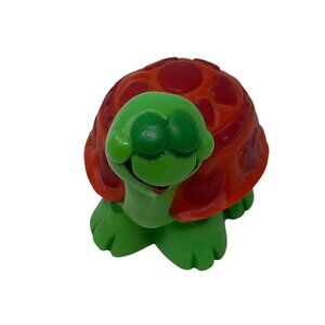 Vintage Hallmark Merry Miniatures Turtle Valentines Hearts Love Figurine 1980